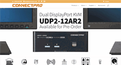 Desktop Screenshot of connectpro.com